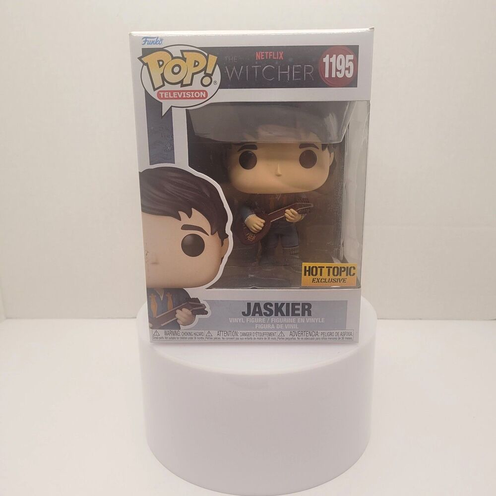 Funko Pop The Witcher Jaskier #1195 Hot Topic Exclusive